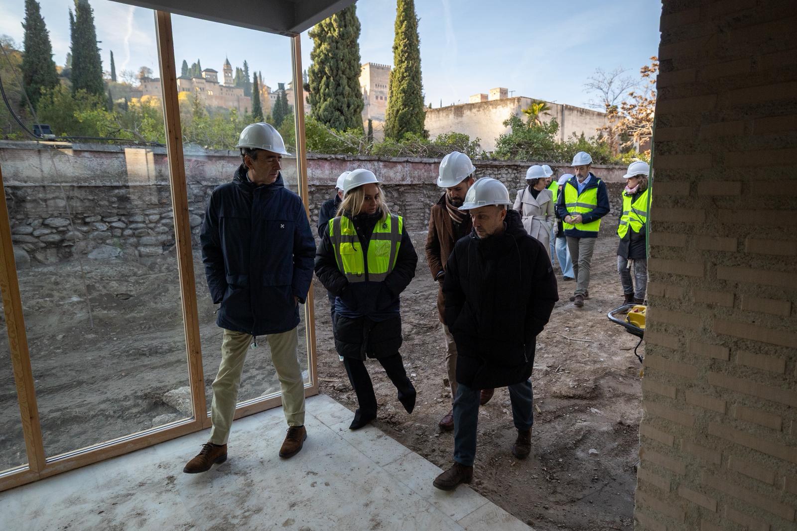 &copy;Ayto.Granada: El Ayuntamiento destaca que las obras del Carmen del Negro alcanzan ya cerca del 85% de ejecuci�n y avanzan hacia un nuevo equipamiento cultural